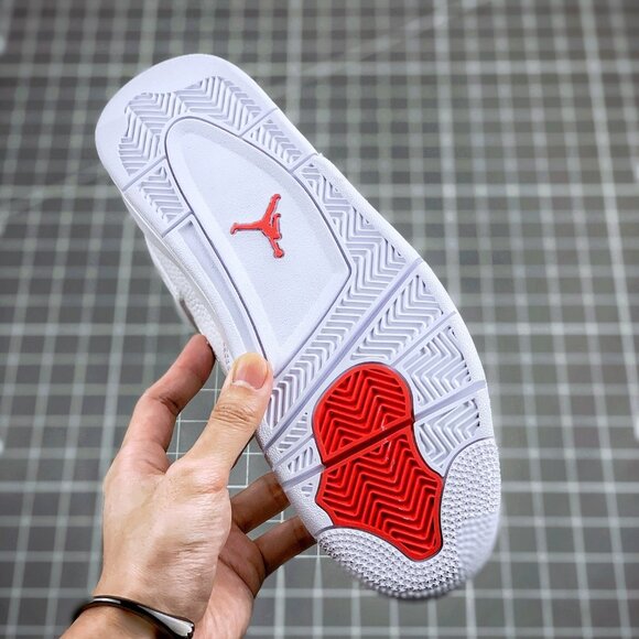 Jordan Retro 4 "Metallic Orange" Sneakers (Brand New) (Size 10.5) - Picture 7 of 9